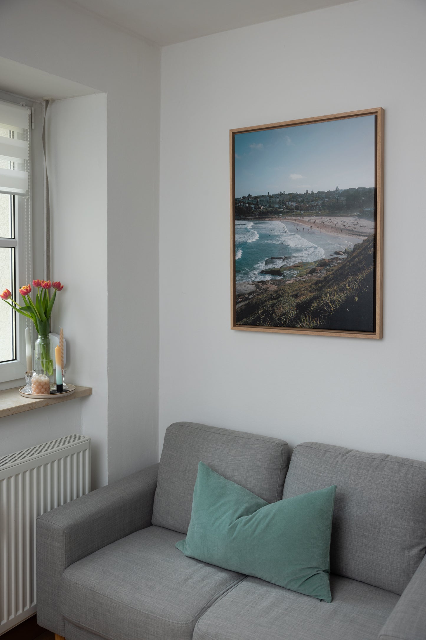 Bondi Beach | Leinwand auf Holz